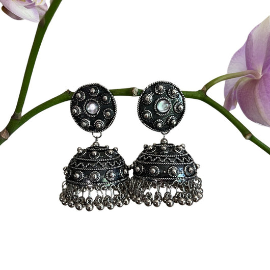 Jhumka Designs Black Metal 2024 | favors.com